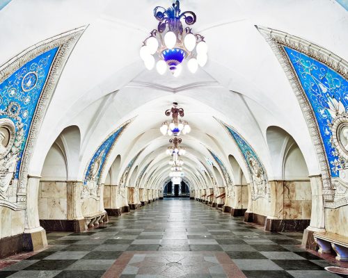 vintagepales2: The Russian Metro Stations by  David Burdeny