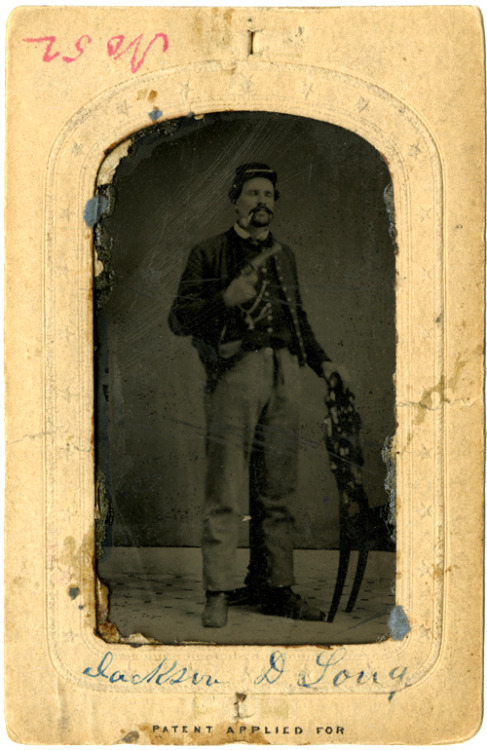 revoltedstates:Federal soldier Jackson D. Long (unknown unit). Source: Ohio History Connection. Homi