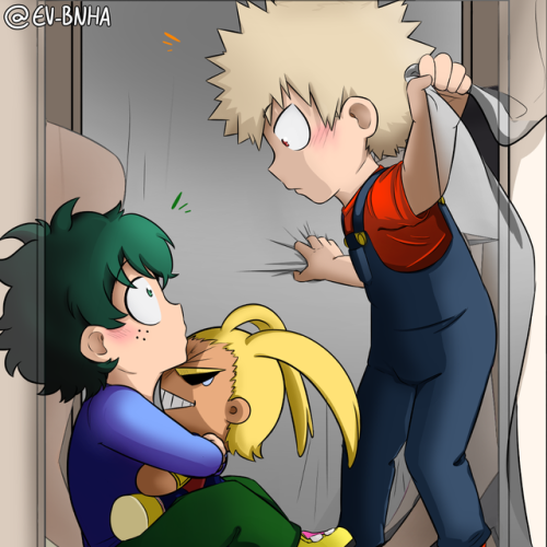 ev-bnha:  Two moms hanging out and a mysterious encounter under the table(Closeup added because quality drops)