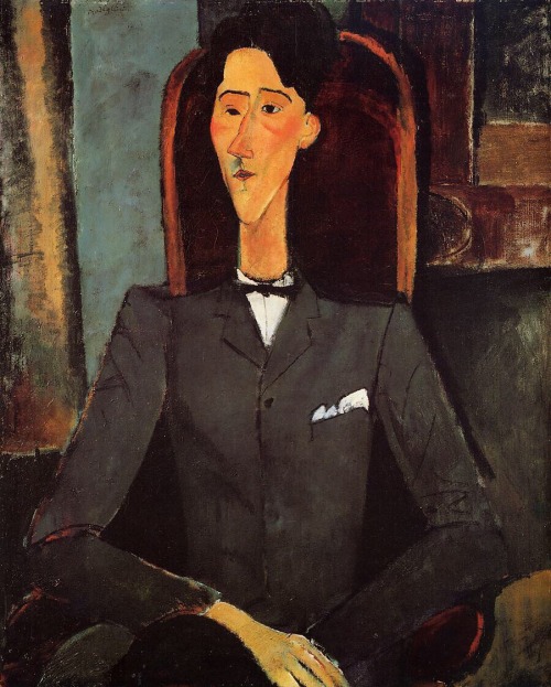 Portrait of Jean Cocteau, Amedeo Modigliani