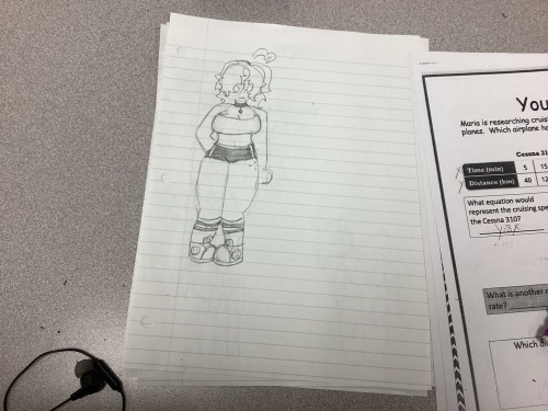 New Drawings Of Lagoon And Y/n From The Cheerleading Wally Au