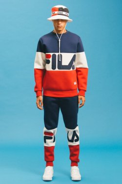 56blogsstillcrazy:  Whoever the new creative director for FILA kinda got the juice  