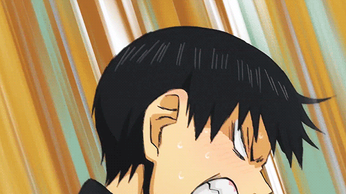 aki00113:  HINATA IMITATING KAGEYAMA  (´∀｀)♡ THESE TWO SHOULD HURRY UP AND GET MARRIED ALREADY. 