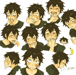 hazukashiis:  can’t not draw drooling raichi 