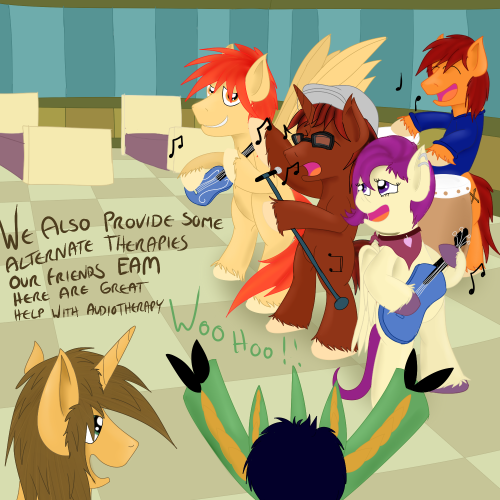 ask-djose:  I hope you enjoyed the tour, please pop by if you ever need assistance. (Featuring these amazing peoples and characters Kappa the Kirin Kodiak the Herbalist Dr Nursery Rhyme Dinky (from Derpy and Daughters) King Sombra  Earth Air and Magic