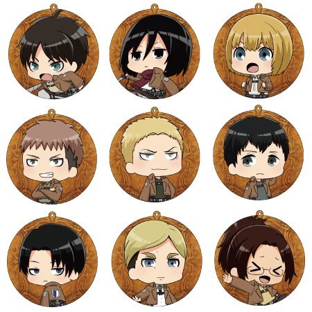 snkmerchandise: News: SnK x The Character Shop Limited Items (2017) Original Release Date: July 26th to August 7th, 2017Retail Prices: Various (See below) The Character Shop in Shibuya will be holding a special SnK goods event! New character designs