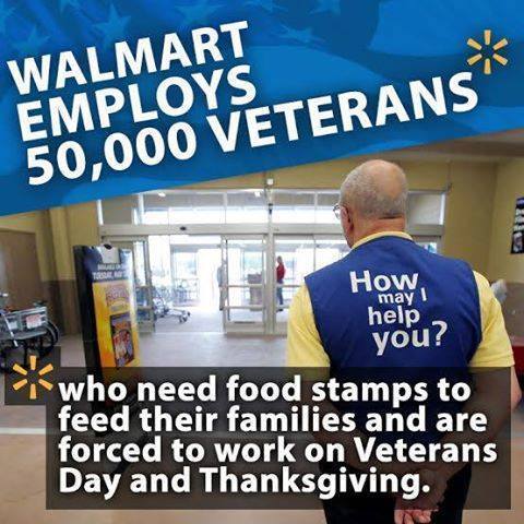 liberalsarecool:  American taxpayers are subsidizing Wal-Mart employees, and are therefore, giving billions in welfare to the Walton family heirs. #CorporateWelfare 