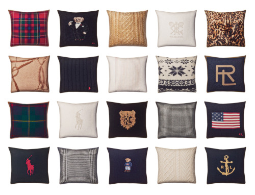 cowbuild:RALPH LAUREN Throw Pillows Infuse every room with warmth and character. These pillows can b