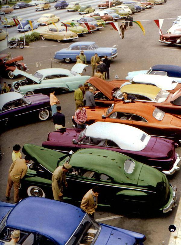 🚘 1950'lerde araba pazarı....