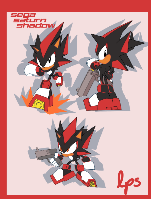 What if Shadow had debut during the Saturn era on games like Sonic R or Sonic Jam? Heres what I thin