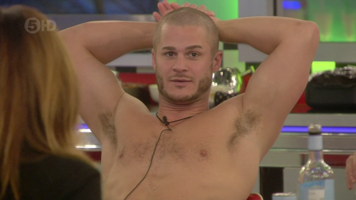 dirtyladseldn:  armpits-scenes:  Austin Armacost in Celebrity Big Brother UK (2015)  Woof!