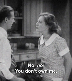 shesfiction:  twoshotsofhappyoneshotofsad:  discoveringfeminism:  deforest:  Joan Crawford in Possessed (1931)  82 years later and it’s still relevant  This will never not be relevant.  82 years and we still have to fucking tell men this shit 