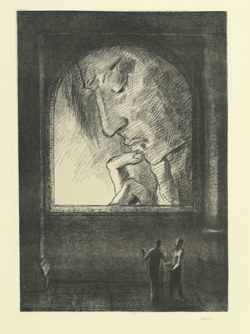 Lumière / Light.1893.Estampe.Source : Bibliothèque Nationale de France.Art by Odilon Redon.(1840-191