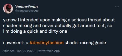 A Quick And Dirty Shader Mixing Guide I Scribbled Together On Twitter At 2 Am