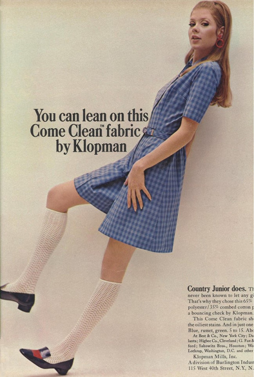 Terry Reno for Klopman, 60′s