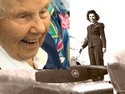 themarkedstalker:  turningpointsinwomenshistory:  “I flew every chance I got. I never turned down a flight, ’cause I loved it.”   99 Year Old WWII Fighter Pilot Dorothy Olsen celebrated her birthday with a flyover that featured some of the aircraft