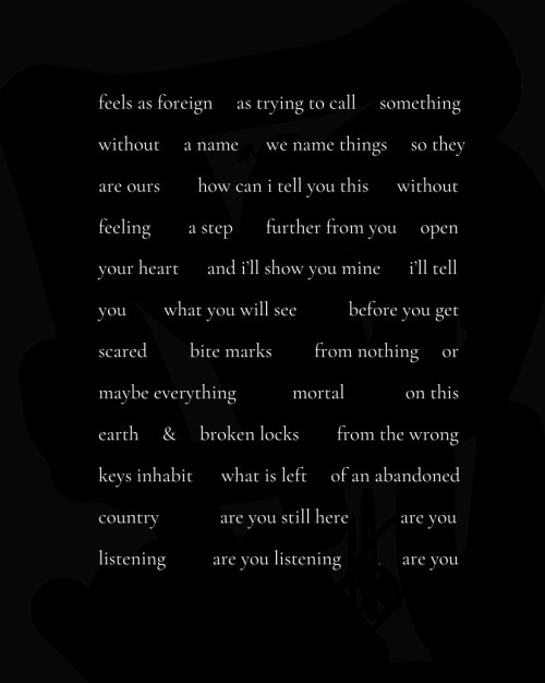 Names Becoming, Moonbecoming