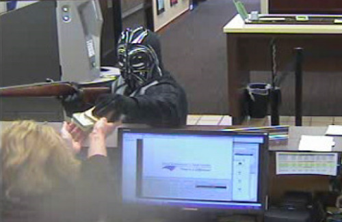 abcnews:FBI and police in Pineville, NC, are searching for an armed bank robber who dressed as Darth