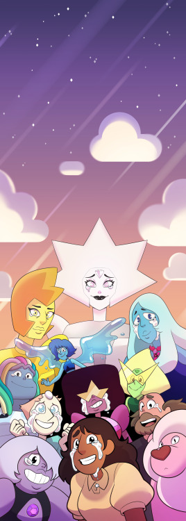 Here’s the final frame from Acid Cake’s (which is my friend and I lol) latest SU fanimatic! Working 