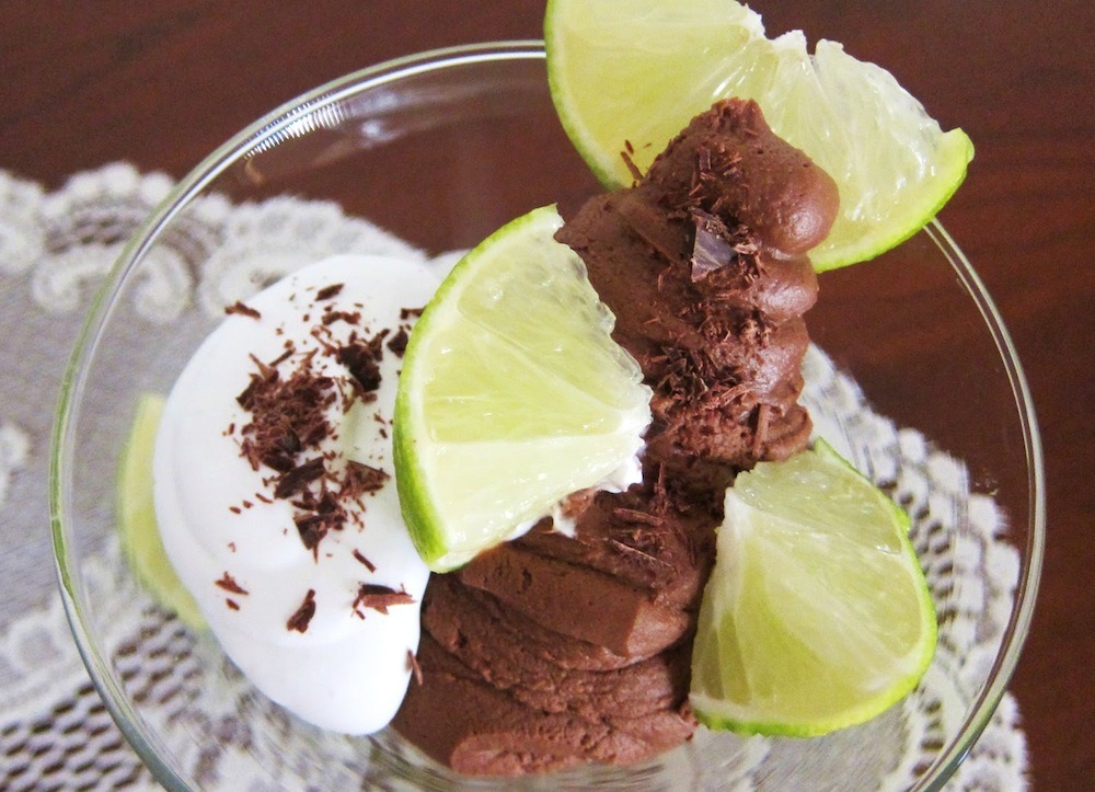 Avocado Lime Chocolate Mousse by Fragrant Vanilla Cake