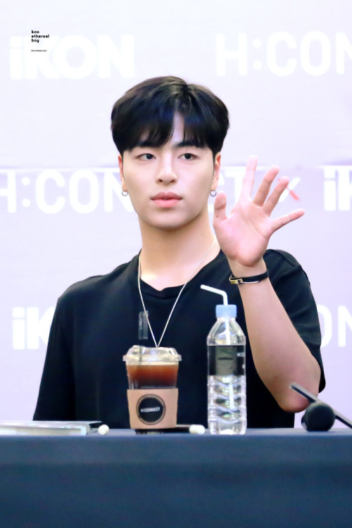 181109 iKON Ju-neat H:Connect Fansigning Event© koo ethereal boydo not edit, crop, or remove the wat