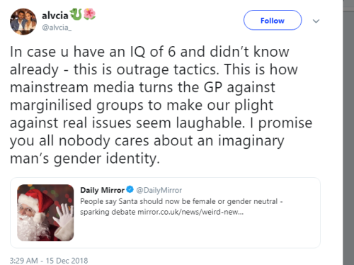 Yes, a transgender woman with a life expectancy of 35 totally cares about controlling the image of t