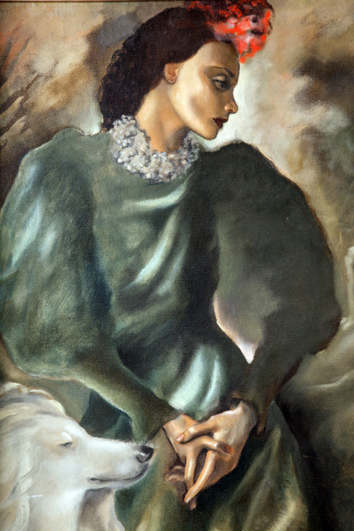 Portrait of a woman by Mariette Lydis, 1930s Austria