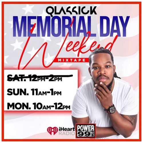 Repost By @djqlassick:  Appreciate everyone for tuning in, right back at it tomorrow on @power99phil