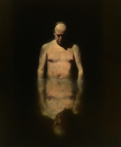 “Unfamiliar Reflection: Self-Portrait”,