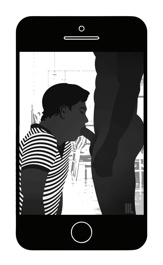 mitchleyillu:Blowjob by Mitch Ley