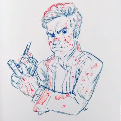 Sketch of one Jack Quaid as Hughie Campbell of The Boys. He liked it on Twitter and my Insta, so I&r