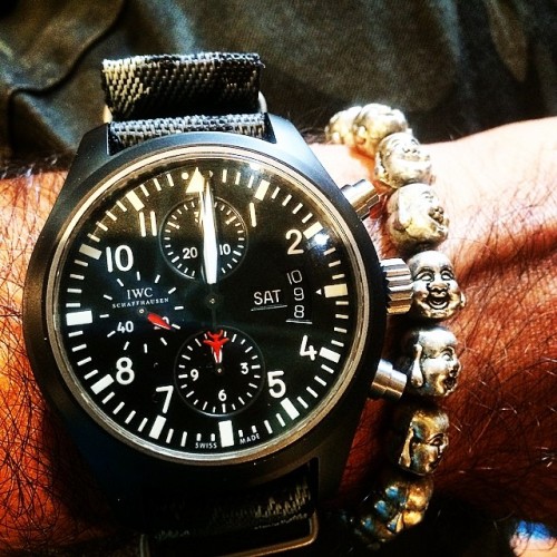 utkuozt:
“Three essentials #iwc x #camo x #buddha #bracelet #armcandy #wristcandy #wristshot #wristshots #wristgame #beads #menslifestyle #mensstyle #mensaccessories #watch #watches #watchoftheday #watchporn #topgun #photooftheday #picoftheday...