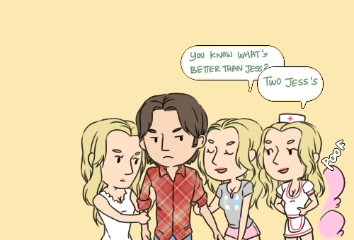 drawsshits:One where Gabe and Lucy just doesn’t get it.—————————————————————————-the thing I said I 