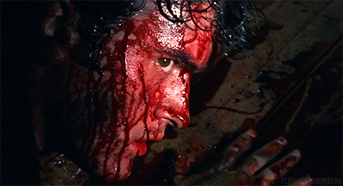 classichorrorblog:  The Evil Dead (1981)Directed by Sam RaimiFive friends travel