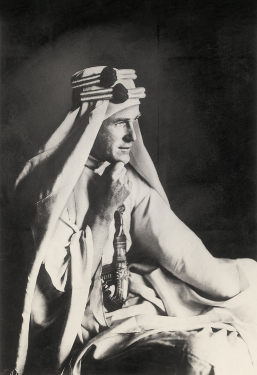 hjmarseille:T.E. Lawrence.Photo &amp; caption featured in Seven Pillars of Wisdom by T.E. Lawren