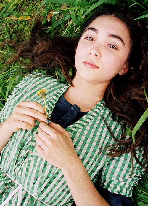 calebholoways:Rowan Blanchard  © Gia Coppola // Nylon Magazine May 2017 Issue