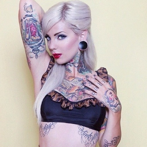 inked candy - follow s-uiicide.tumblr.comfollows-uiicidehere we post non nude inked girls onl