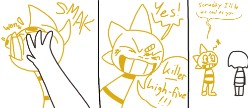tgweaver: monster kid’s adamant spirit fills you with determination