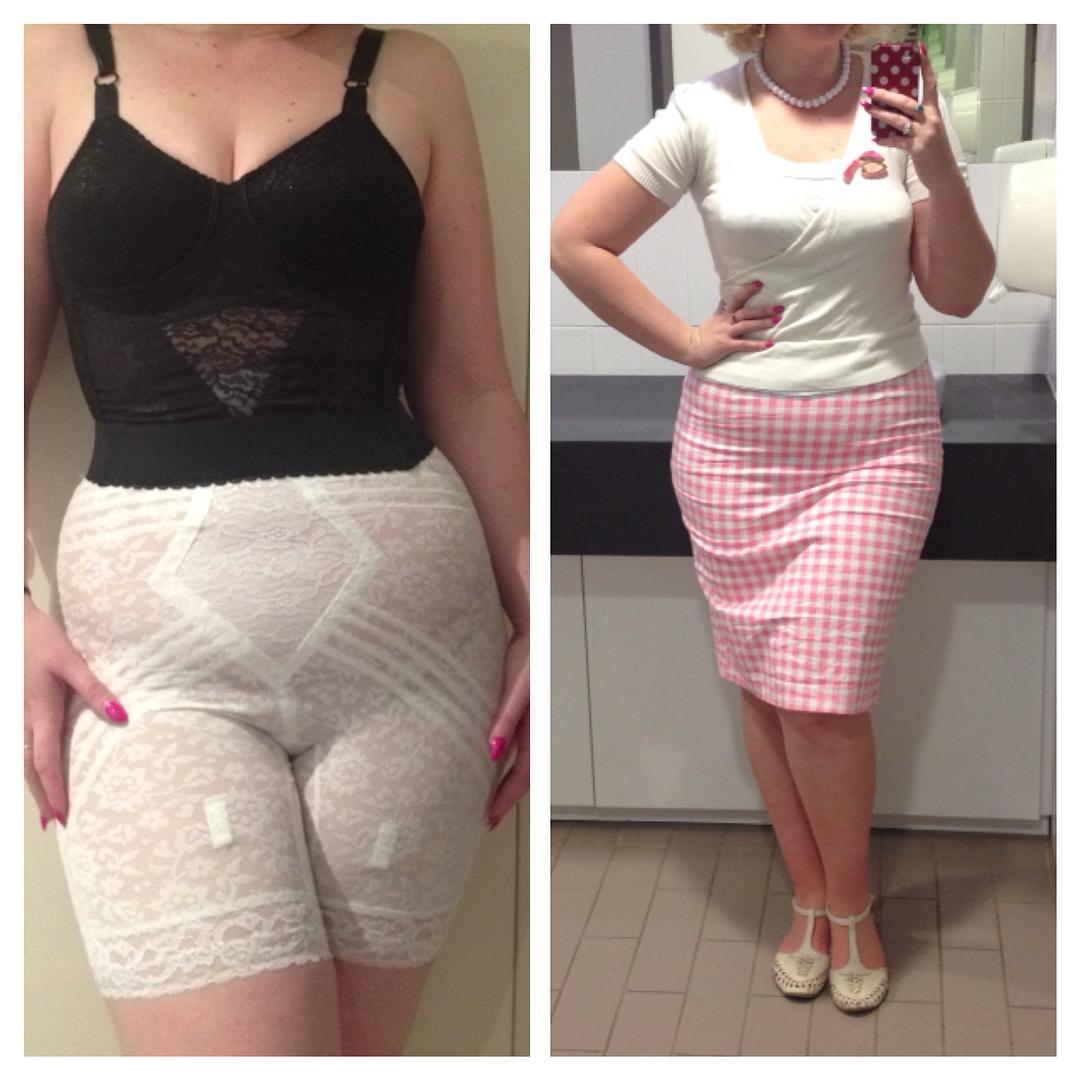 My Curve Creation — An example of foundation garments. Today I'm