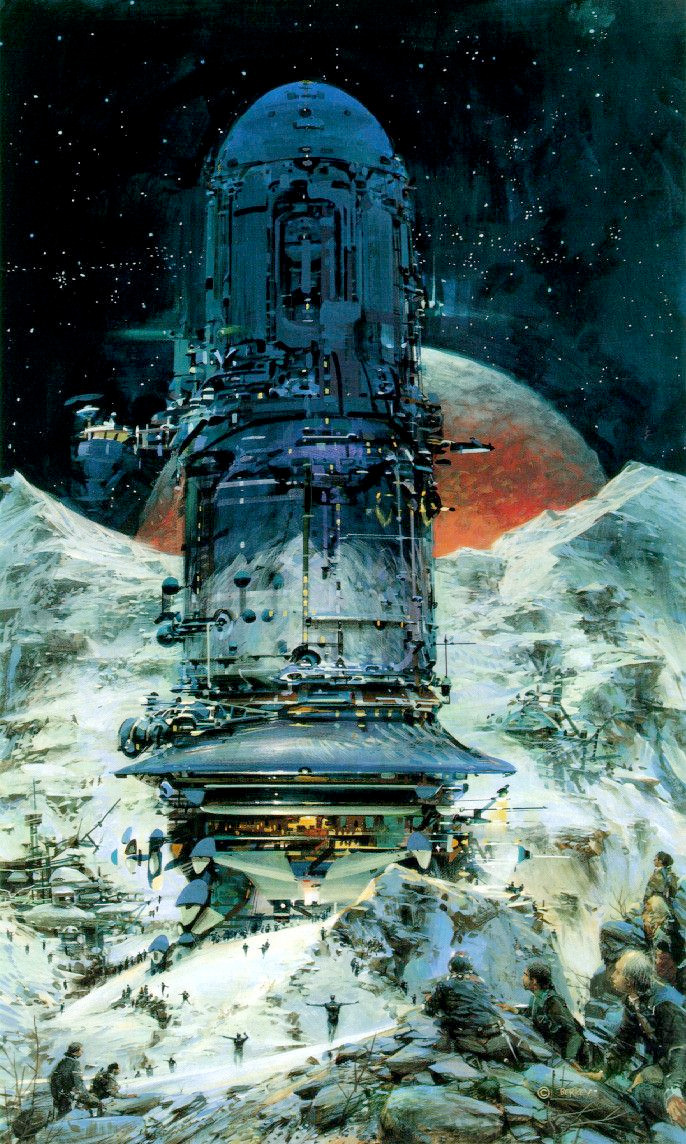 70sscifiart:  Works by John Berkey.