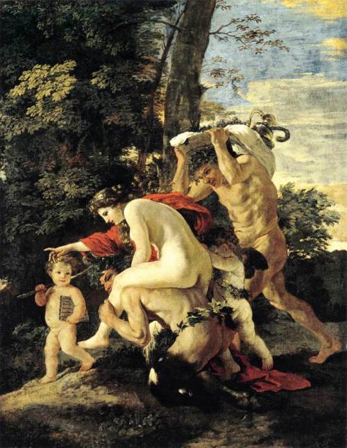 Bacchic Scene, 1627, Nicolas PoussinMedium: oil,canvas