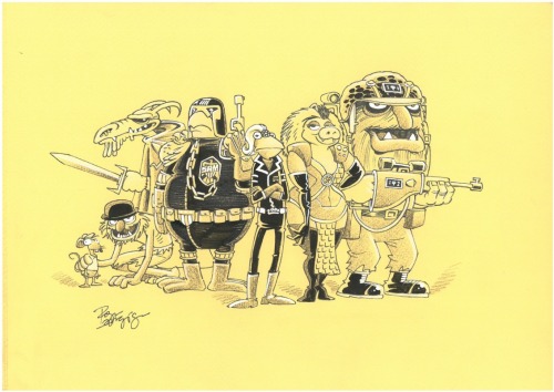 xombiedirge:  Muppet Comic Book Mashups by Roger Langridge