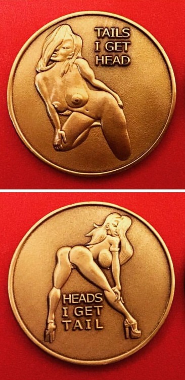 Porn bomb-chicas:  blackporndaily:Need this coin. photos