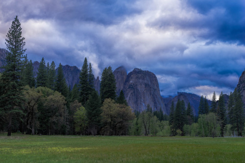 Yosemite Valley at Sunset by Michael Ballard