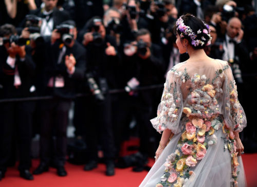 Fan Bingbing in Marchesa, 2015