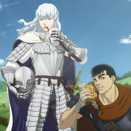 yungterra:  apparently a Japanese fast food chain called Lotteria created a limited-time menu commemorating the release of the first Berserk movie and commissioned an illustration for advertising so Burgserk 