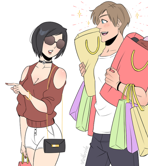 dangerousbride:Ada told him he could consider this a date and obviously he fell for it… let’s hope s