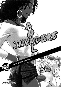 futanariobsession:  Anal Invaders #2: Black