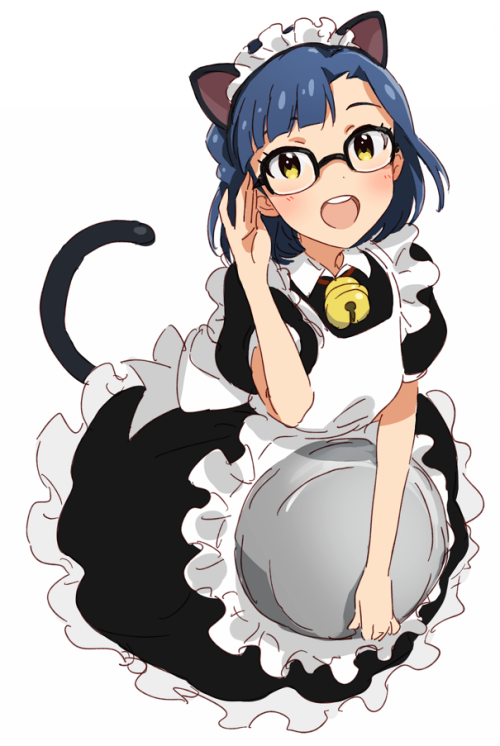 ikaotaku:  ダニ（いちごパフェ食べたい）さんはTwitterを使っています: ネコミミ眼鏡メイド七尾 