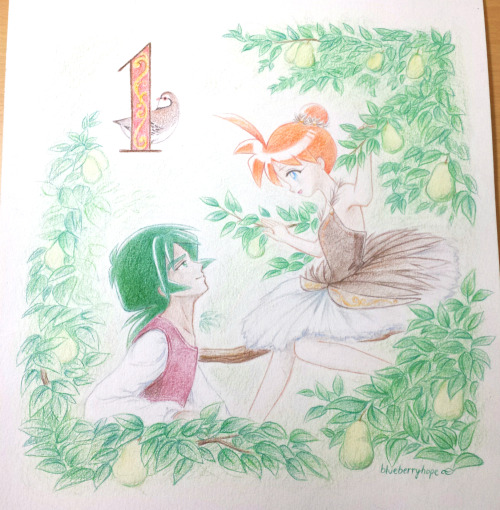 blueberryhope: Twelve days of Princess Tutu - A Partridge in a Pear tree (redraw) Please forgive the